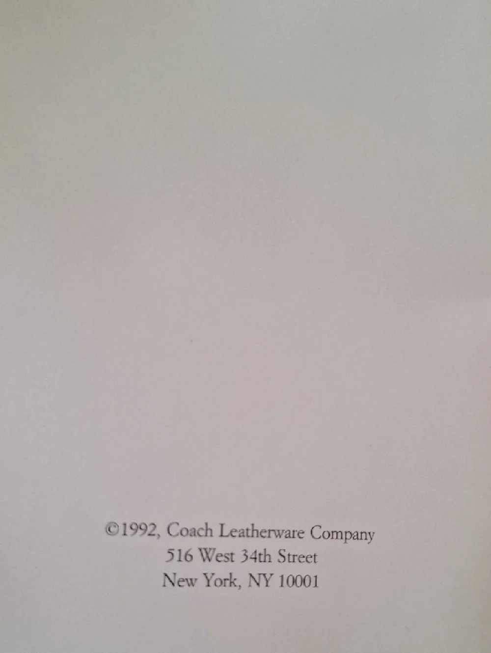 Coach Soft Leather Tote Bag in Light Mint Vintage Style 7304 & 1992 Info Booklet - Picture 8 of 9